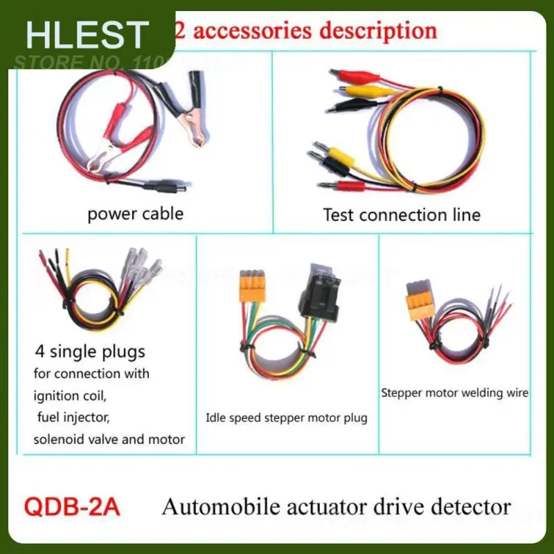 

Automotive Actuator Drive Tester Multifunctional Universal Solenoid Valve Idling Stepper Motor Instrument Tester Fault Detector