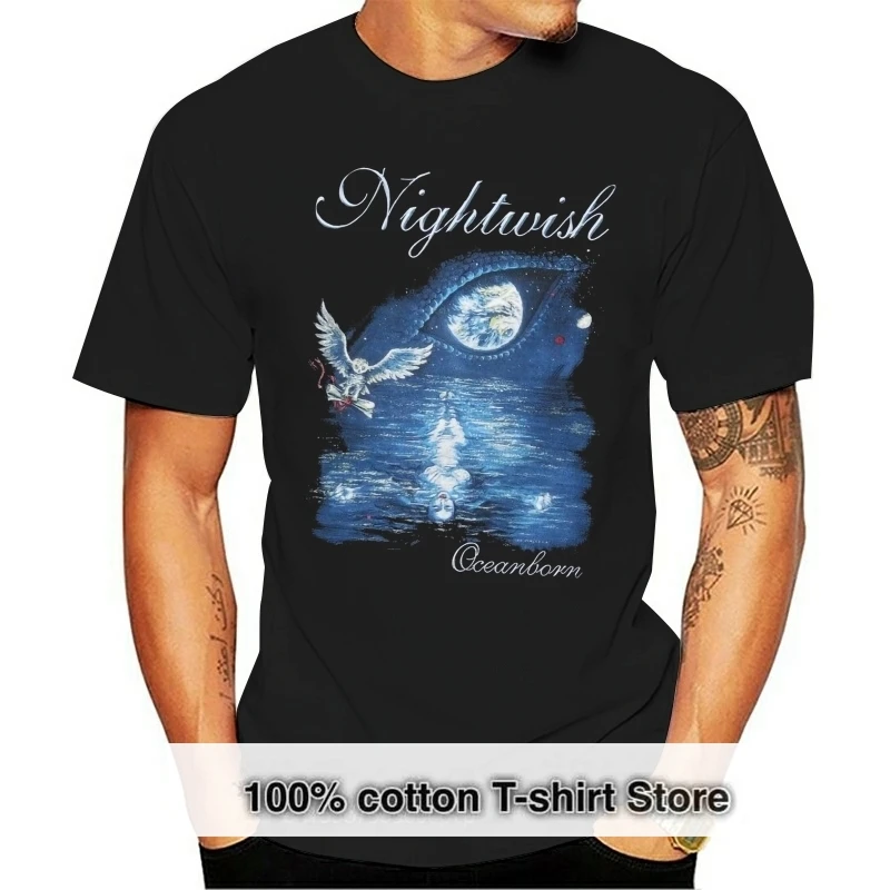

Футболка Nightwish Oceanborn, модная футболка с принтом