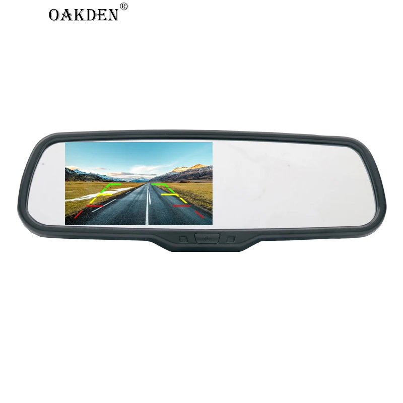 Car Rear View Mirror Camera Monitor With Original Special Bracket Parking For Audi A4/ Skoda Fabia/Octavia