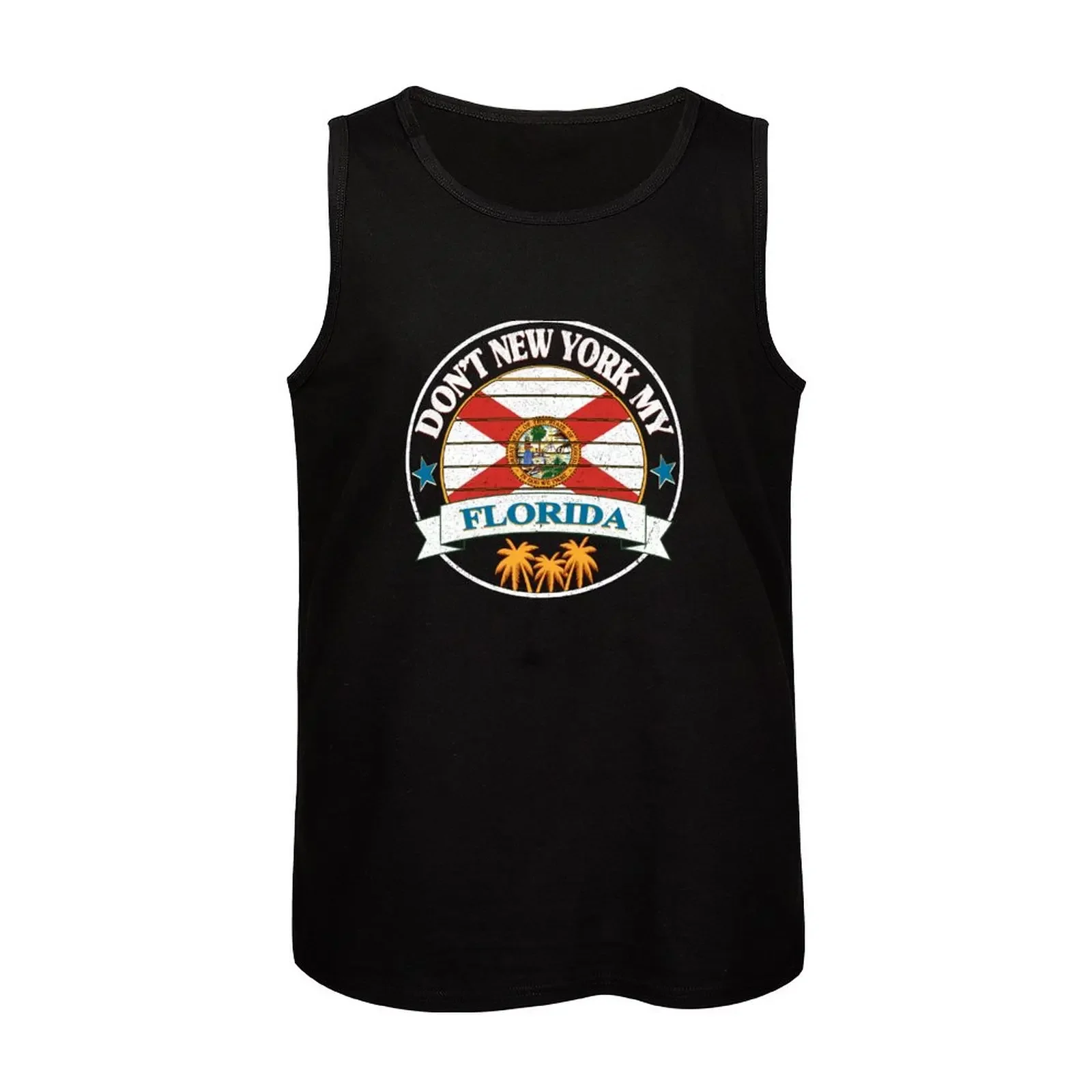 Майка мужская с флагом Нью-дон Нью-Йорк Флорида флаг Флориды спортивная одежда