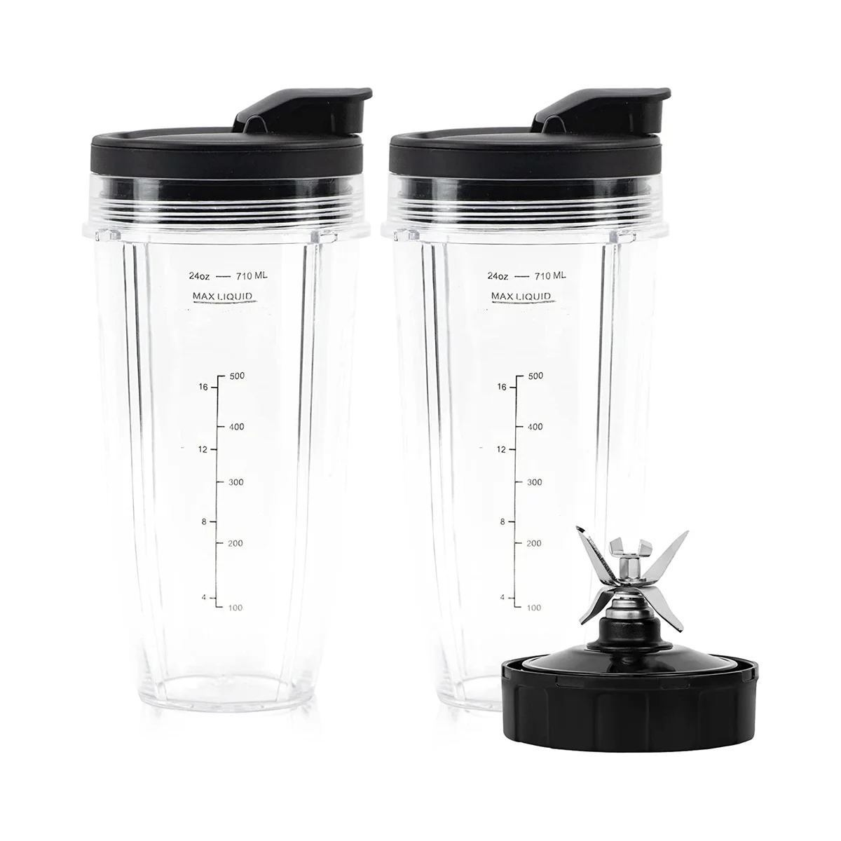 Replacement Blender Cups for Ninja BN801-24 Oz Bullet Cups w