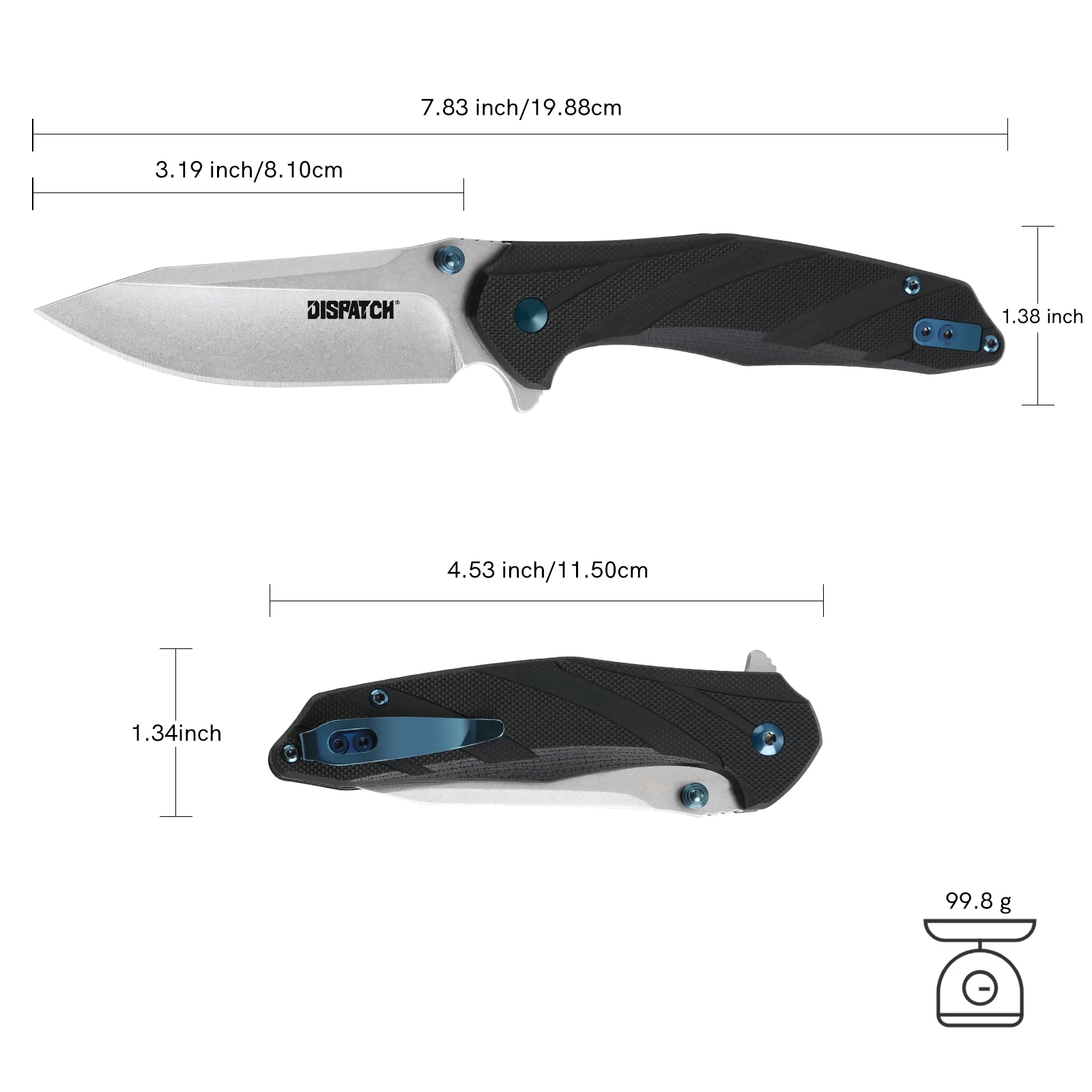 Складной нож D2 со стальным лезвием карманный Клинок с рукояткой G10 для