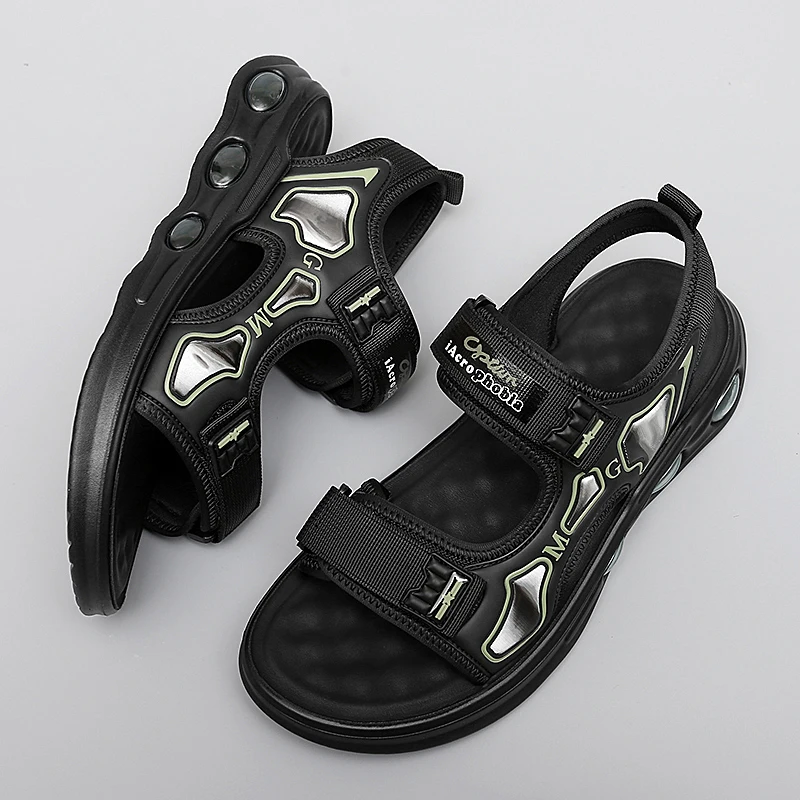 Летняя популярная мужская пляжная обувь сандалии Нескользящие Кемпинг