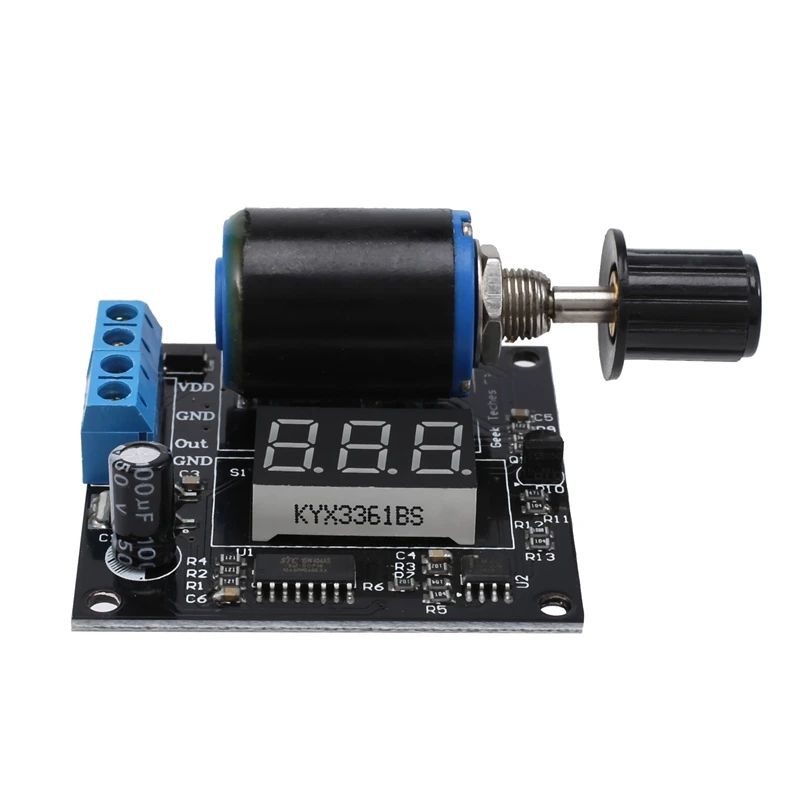

20MA Adjustable Current Digital Current Signal Generator Module Knob Operation Adjust Output High Accuracy Frequency