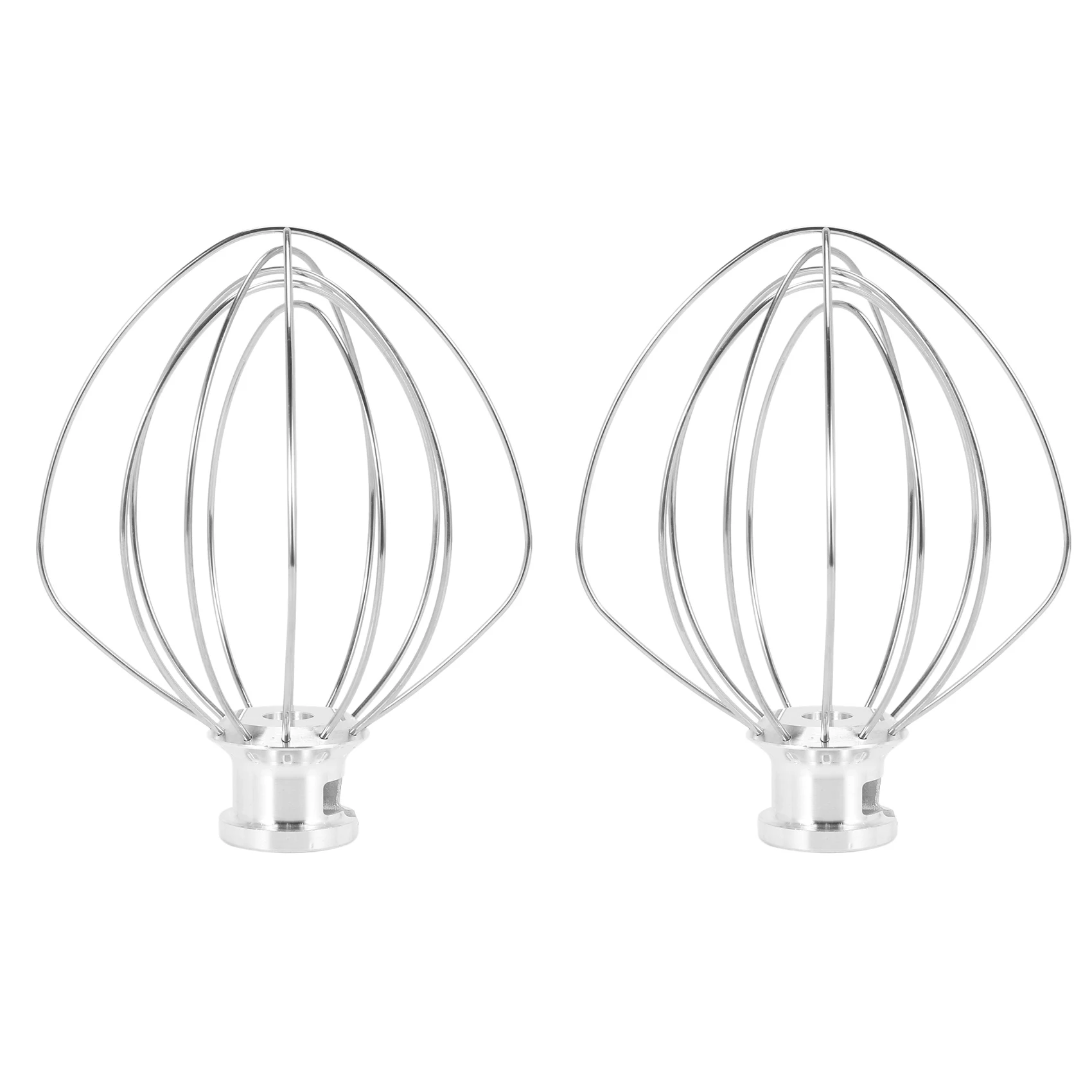 Фото Насадка-венчик ABUL-5X из нержавеющей стали для миксера Kitchenaid K45ww 9704329, для взбивания муки, теста, яиц, сливок №3
