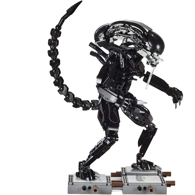 

MOC Aliened Xenomorpheed Figures Mecha Model Building Blocks Technical Robot Bricks Set Constructions Toys for Children Gifts