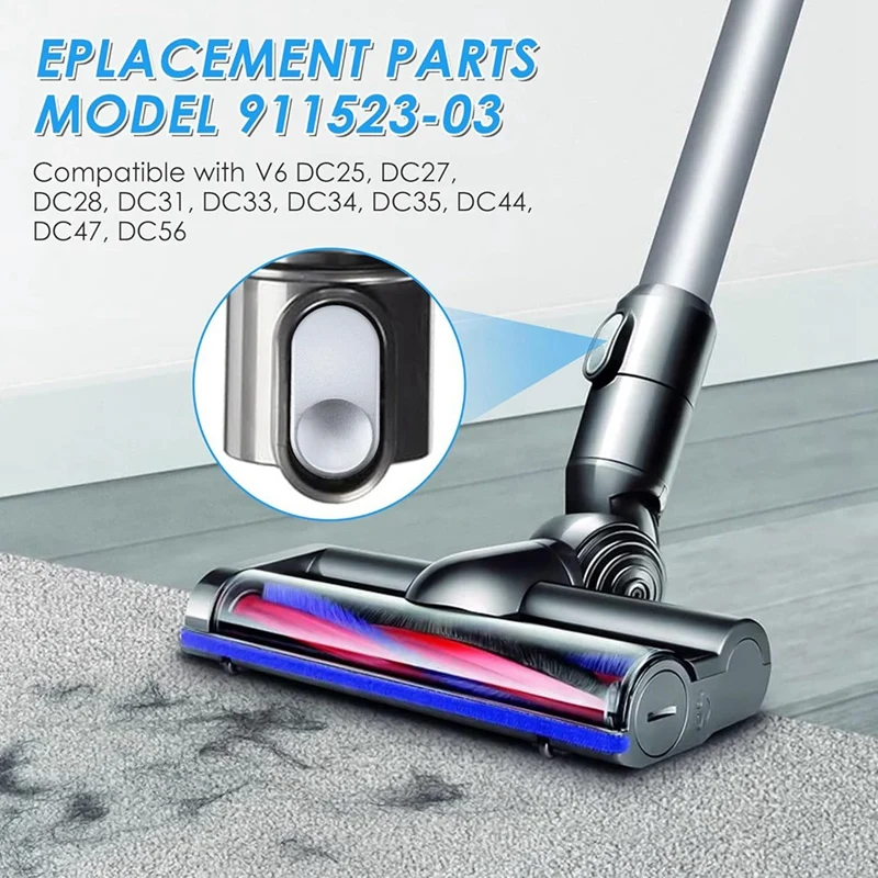 Защелка Slilver Tool для пылесоса Dyson V6 DC25 DC27 DC28 DC31 DC33 DC34 запасные части - модель 911523 -03