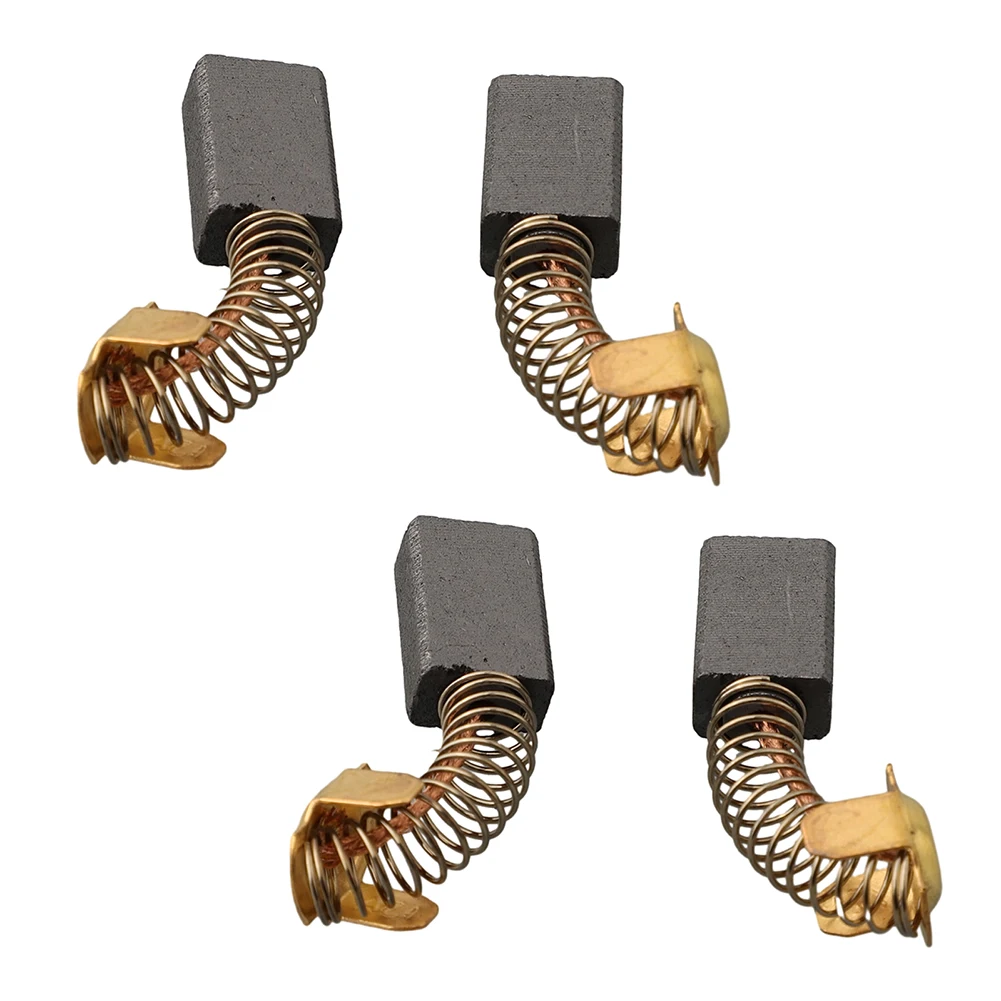 Полный набор из четырех угольных щеток предназначенных для использования с