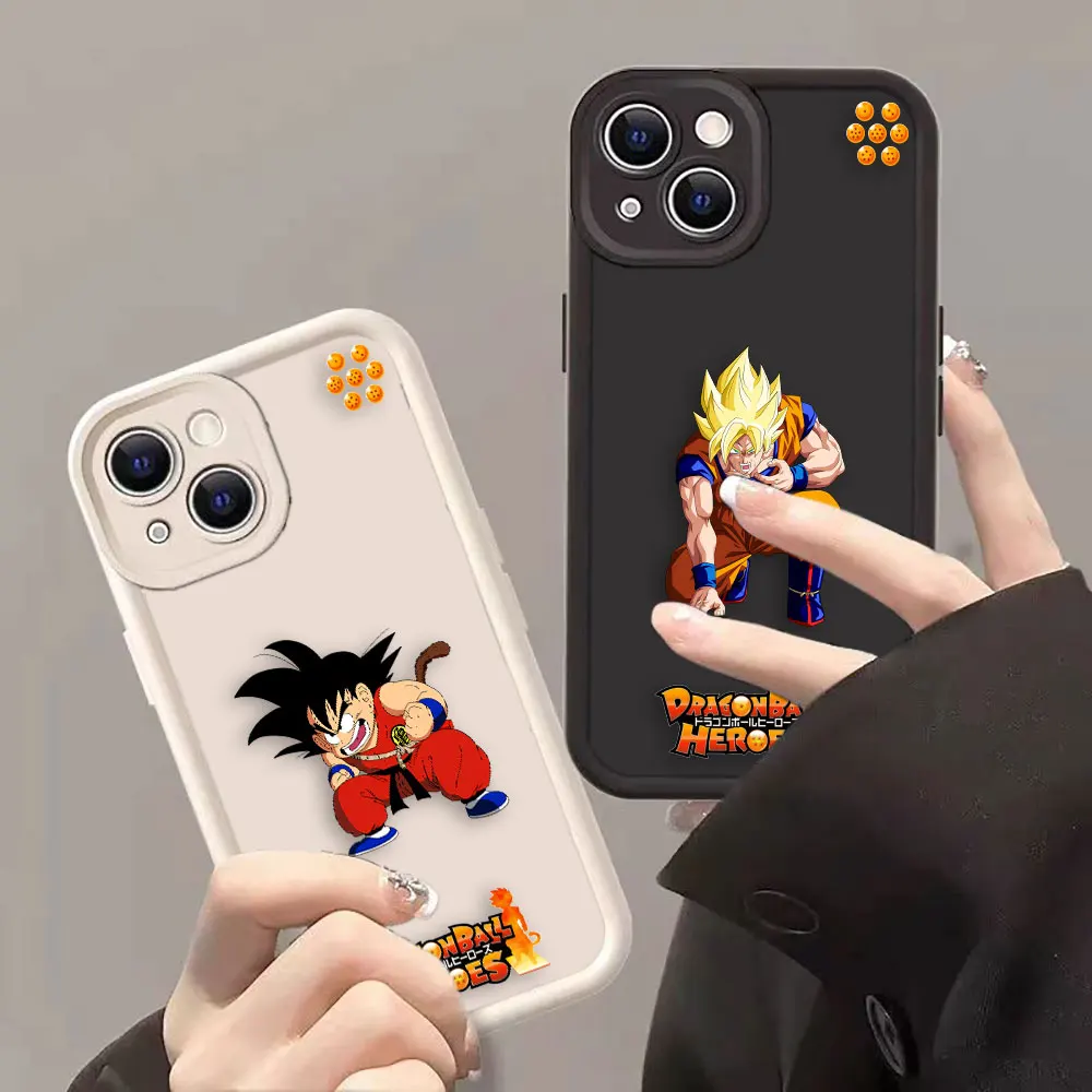 Чехол для телефона Dragon Ball Goku Super Saiyan Apple iPhone 11 8 7 6 5 X XS XR SE 2022 2020 MAX PLUS