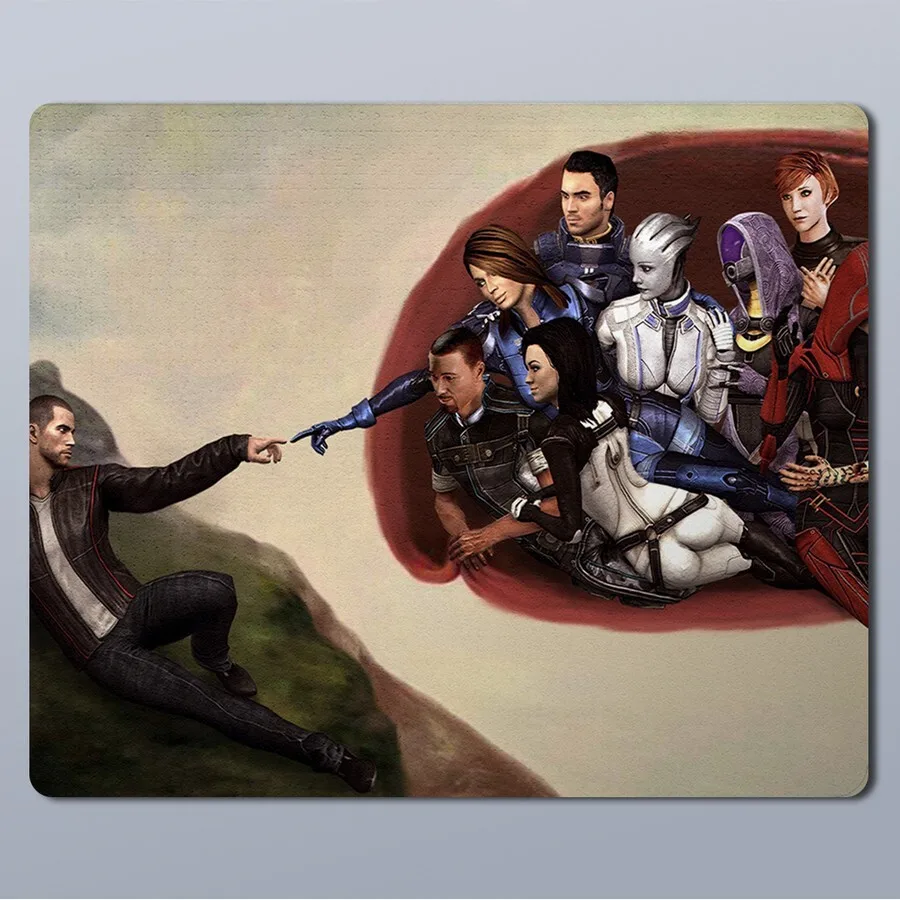 Коврик для мыши с принтом Mass Effect (ps4 ps5 Xbox PC Switch) - 268 |