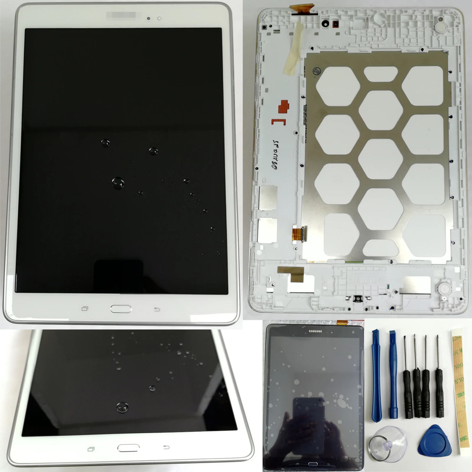 

Shyueda Оригинальный Для Samsung Galaxy Tab A 9,7 дюйма SM-T550 T555 ЖК-дисплей сенсорный экран дигитайзер + рамка