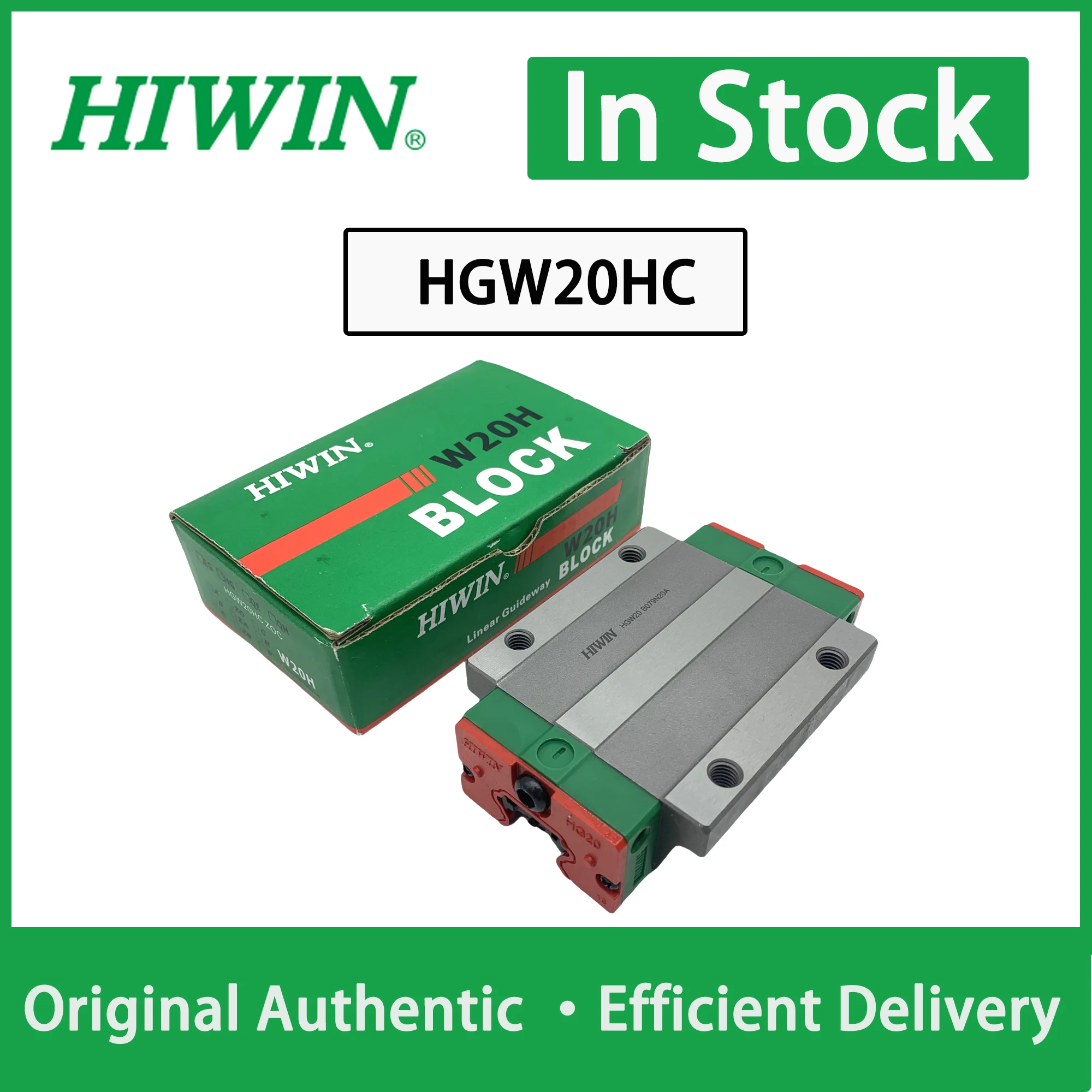 Линейные направляющие HIWIN HGW20HC HGW20HCZACZ0C с каретками (art.: 3920db890bfb4) - 3920db890bfb4