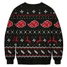 Свитшоты SOSHIRL с изображением облаков и оленей, смешные женские толстовки унисекс с длинным рукавом, парные хип-хоп уличные зимние пуловеры