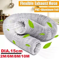 26810 meter exhaust pipe flexible air conditioner exhaust pipe vent hose duct outlet 150mm ventilation duct vent hose