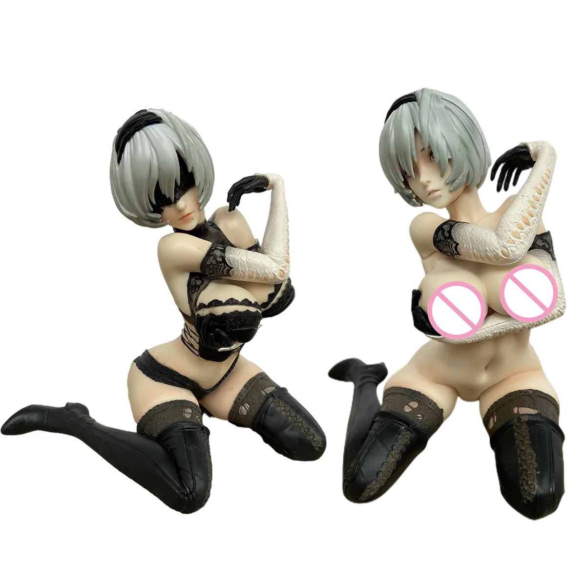 

Anime Sexy Girl Figure NieR: Automata Yorha No. 2 Type B 2B PVC Action Figurine Toy Statue Adult Collection Model Doll 20CM