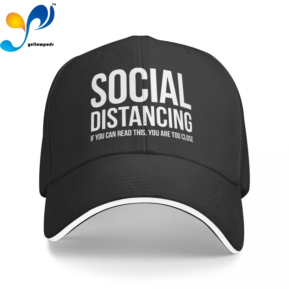 

Unisex Cotton Cap For Women Men SOCIAL DISTANCING IF YOU CAN READ THIS YOU RE TOO CLOSE Fashion Baseball Cap Adjustable