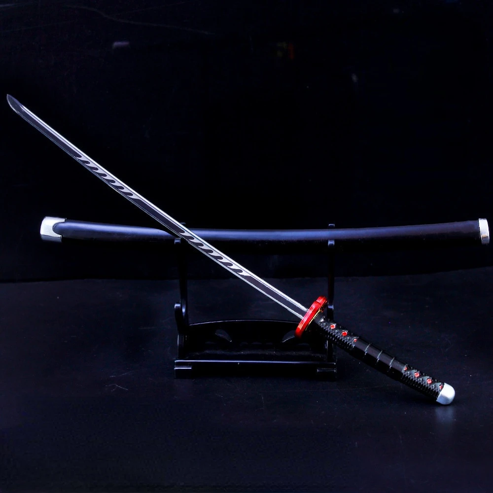 

Demon Slayer Real Katana Anime Swords Swords Samurai Demon Slayer Cosplay Metal Machete Weapon Battle Read Edge Bedroom Decor