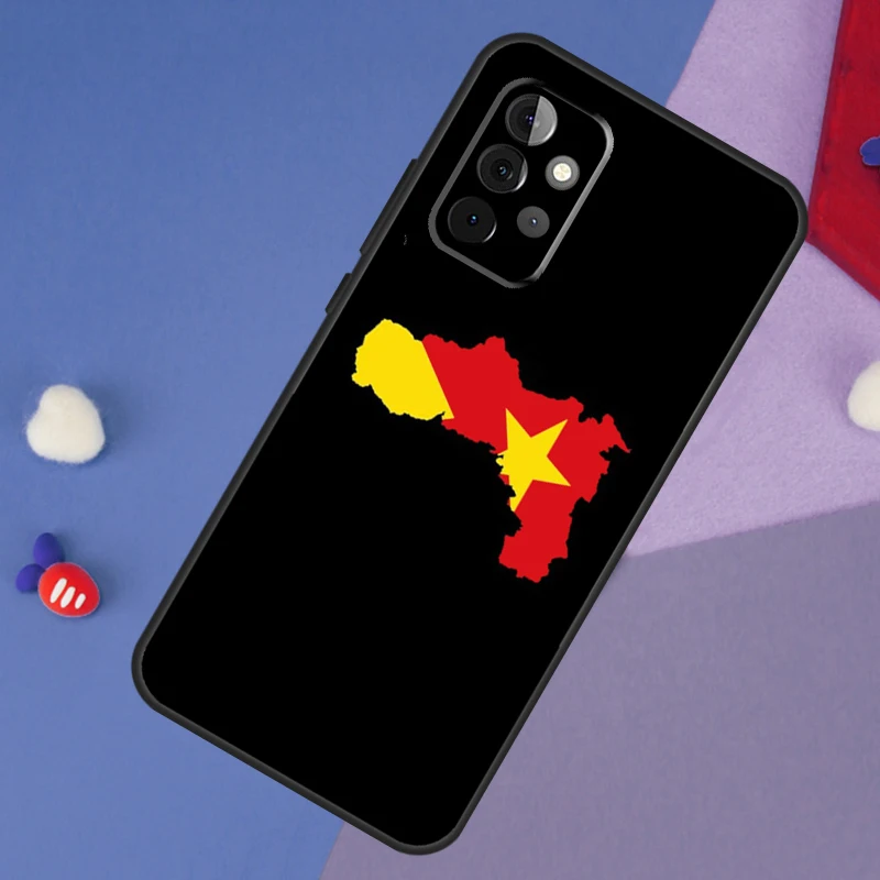 Фото Чехол с флагом Тигрей для Samsung Galaxy A15 A54 A34 A14 A13 A53 A16 A26 A36 A56 A12 A22 A32 A52 A35 A55 A17 №5