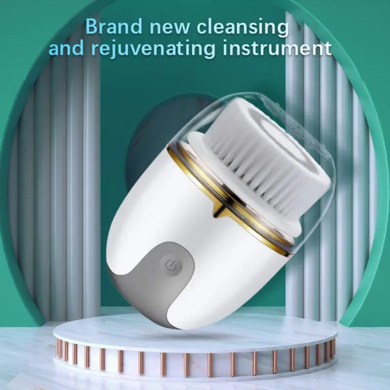 

Facial Cleansing Brush 360 Degree Rotation Mini Face Cleaner Deep Pore Blackhead Cleaning Machine Electric Face Massage Dropship