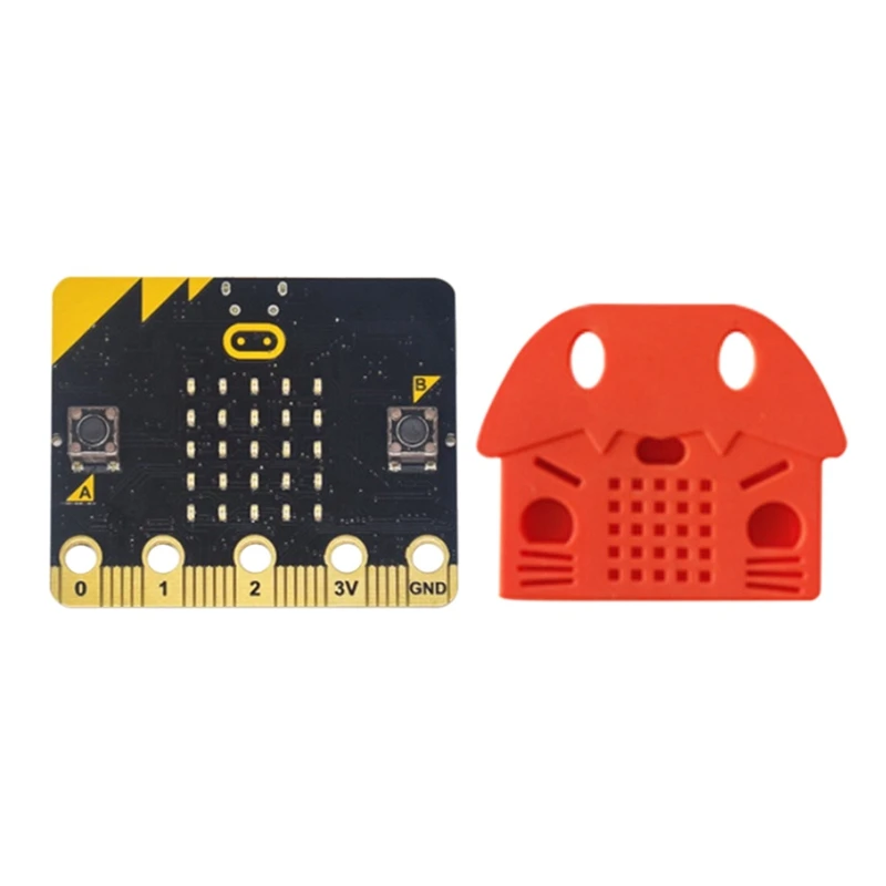 

Набор BBC Micro:Bit Go Micro:Bit BBC с защитным чехлом, программируемая обучающая макетная плата для проектов «сделай сам»