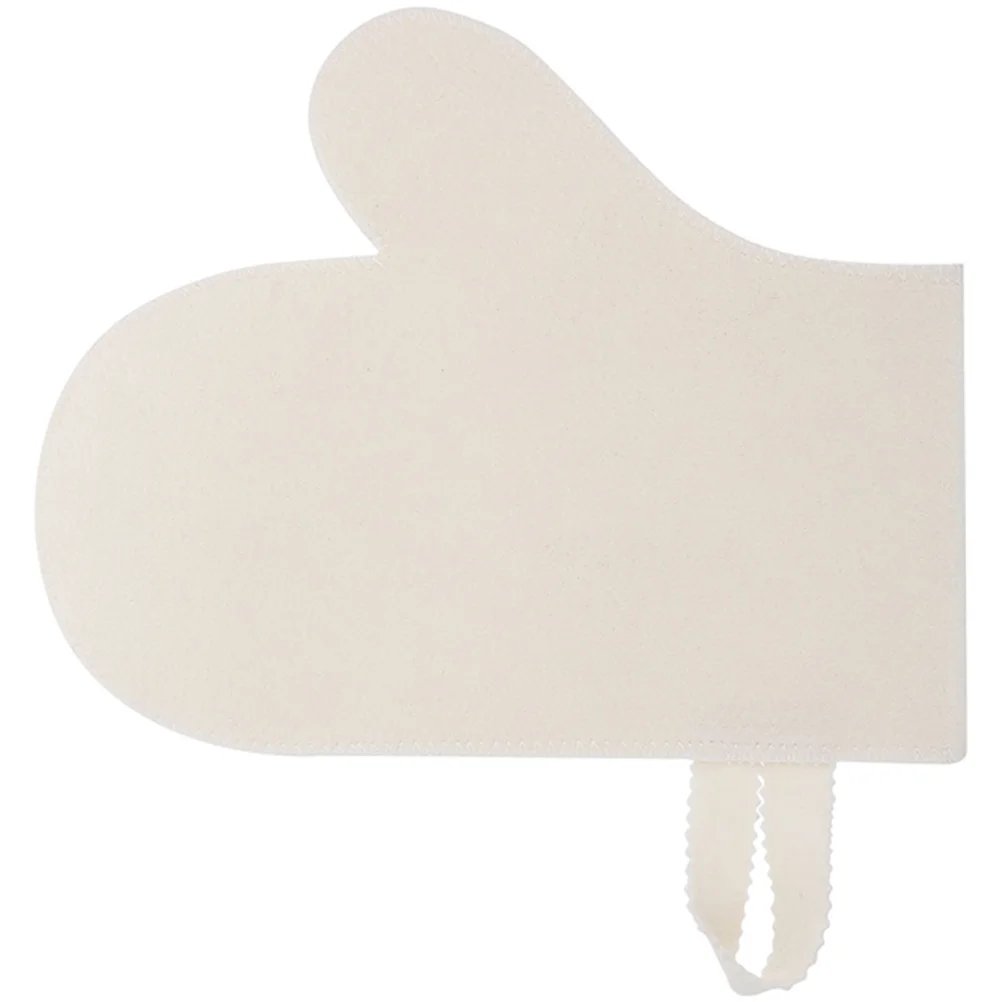 

Felt Sauna Gloves Fashion Shower Heat Protecting Mitt Absorb Water Mitten Bathing