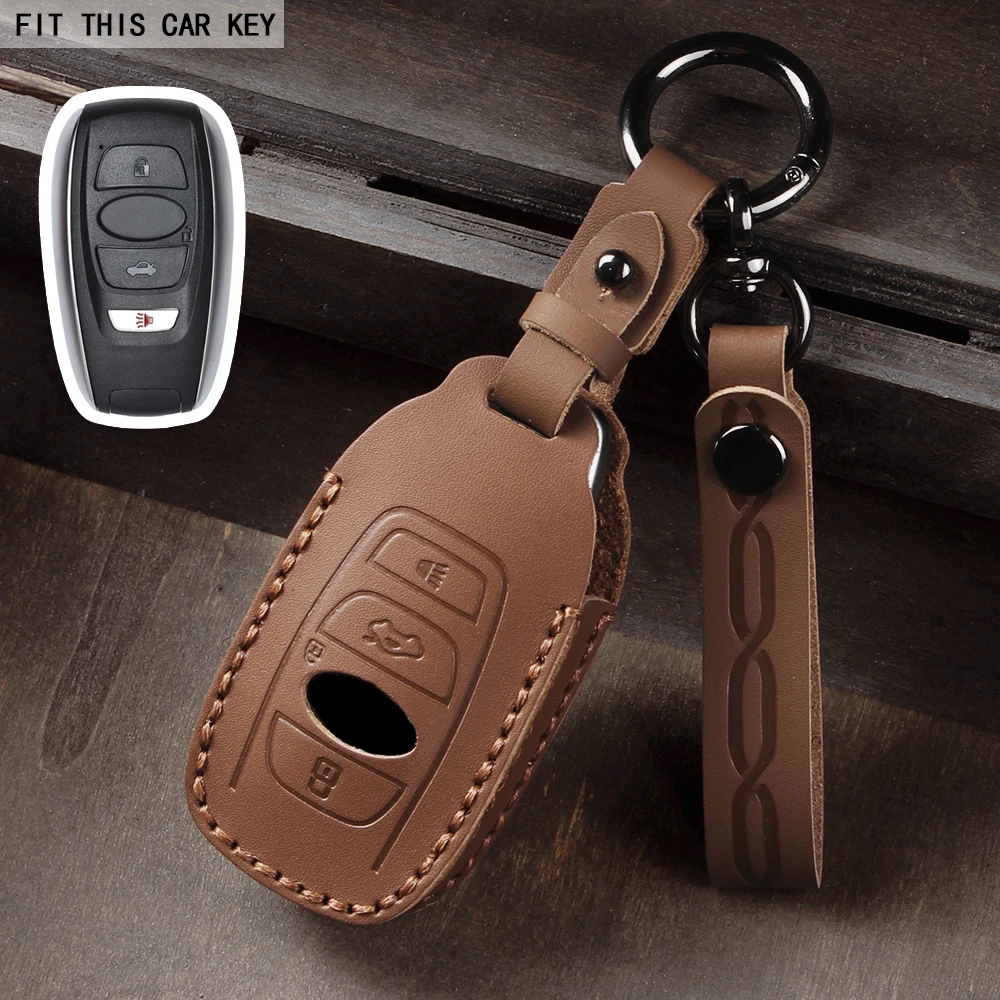 

Чехол для ключей от автомобиля, брелок для Subaru BRZ STI XV SV Forester Legacy Outback Crosstrek Impreza WRX Ascent, аксессуары