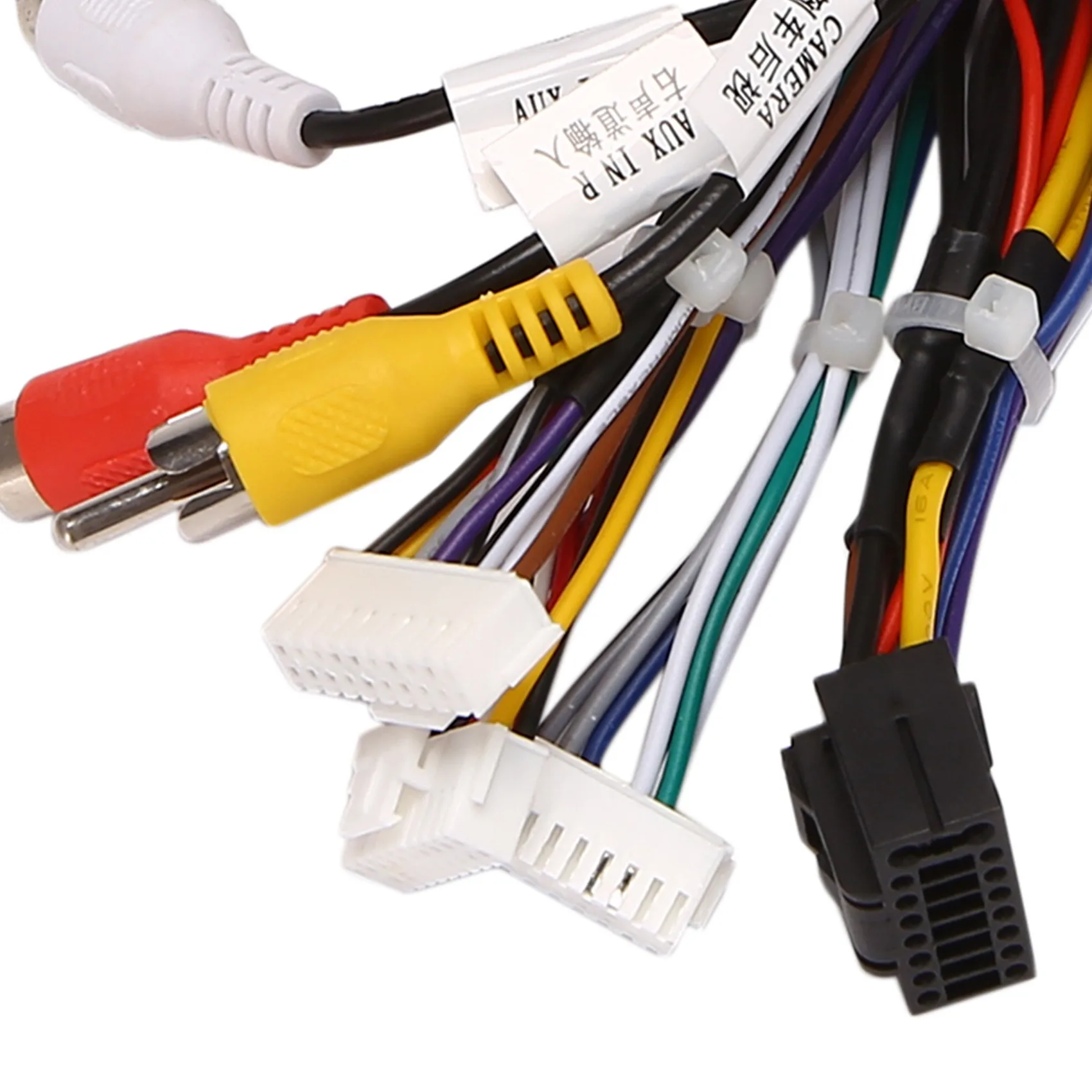 Автомобильный стерео аудио 16 PIN Android электропроводка кабель адаптер для Hyundai Elantra