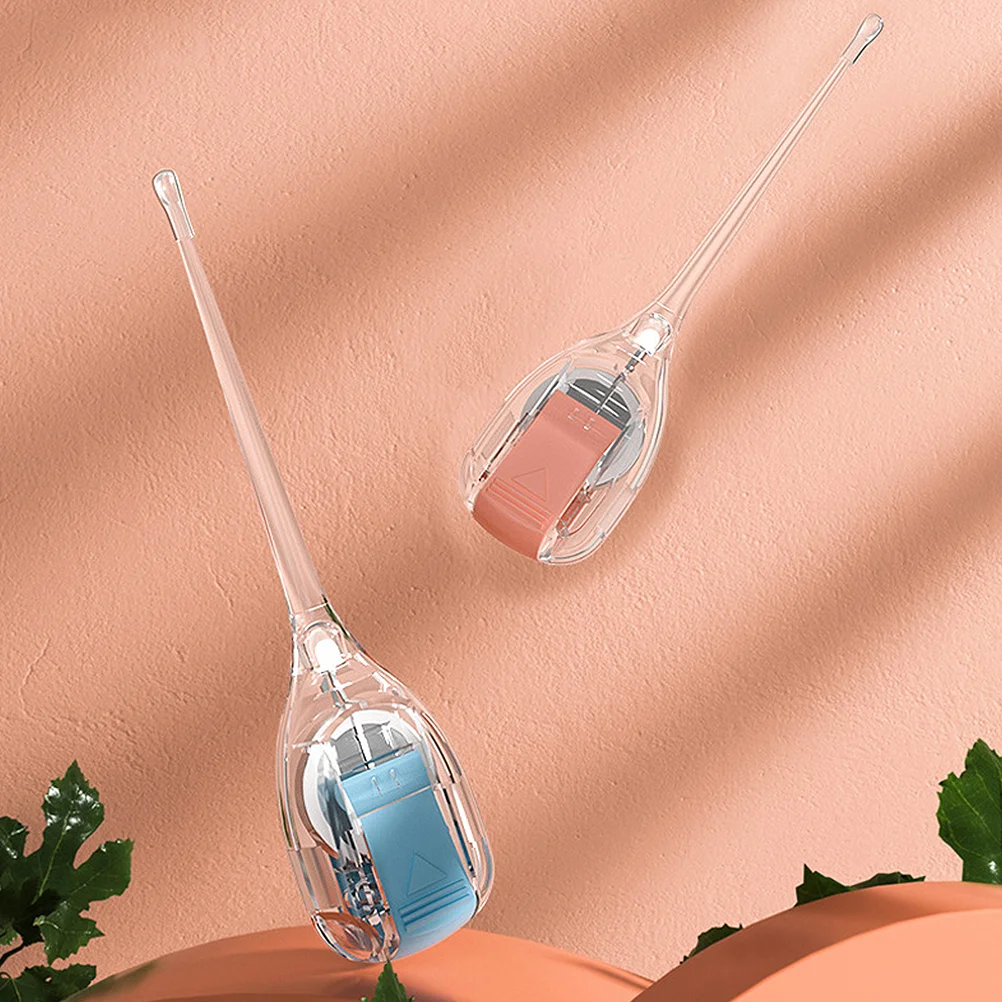 

Clear Transparent Practical Earwax Removal Tools Spoons, Cleaning Scoops Silicone Earpicks