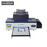 a3 textil t shirt printing pet transfer film sublimation printer for cloths leather material pet film printer dtf