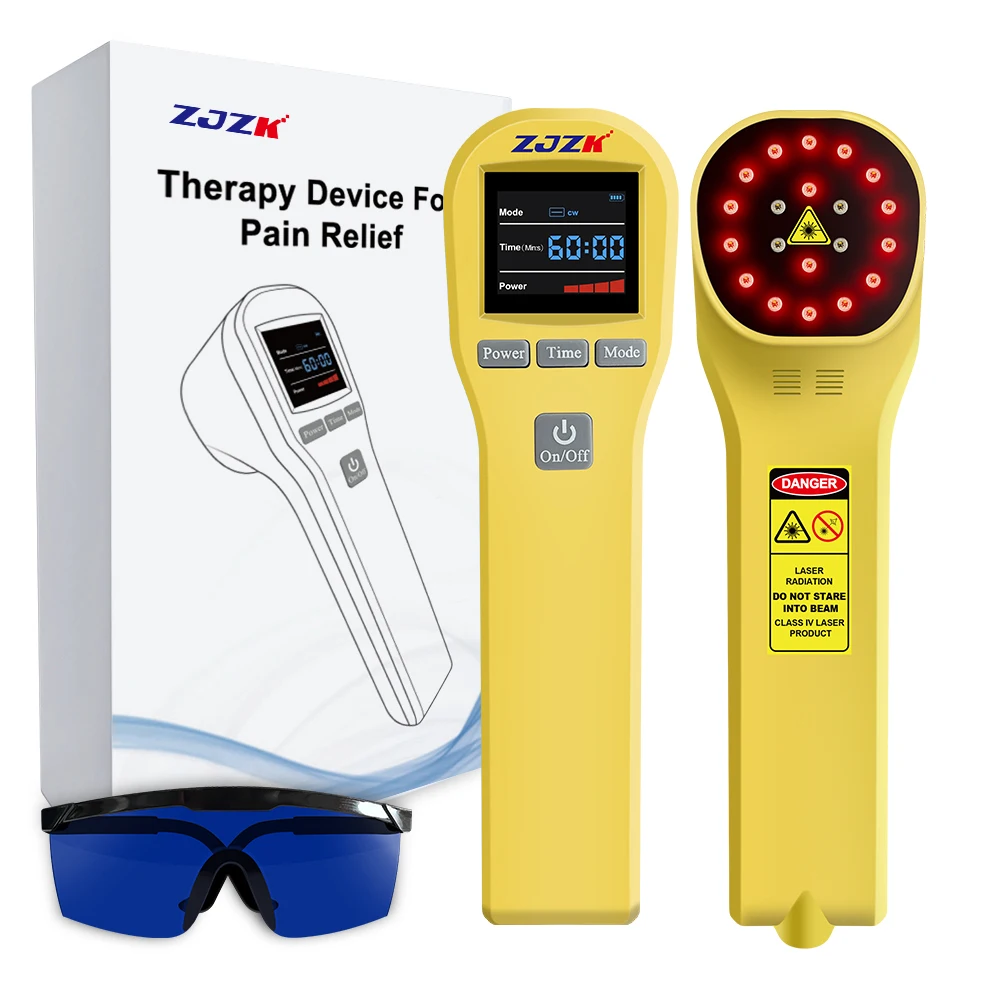 

Home Cure 4×808nm Portable Pain Relief Wound Healing Laser Cold Laser Therapy For Knee Light Laser Therapy