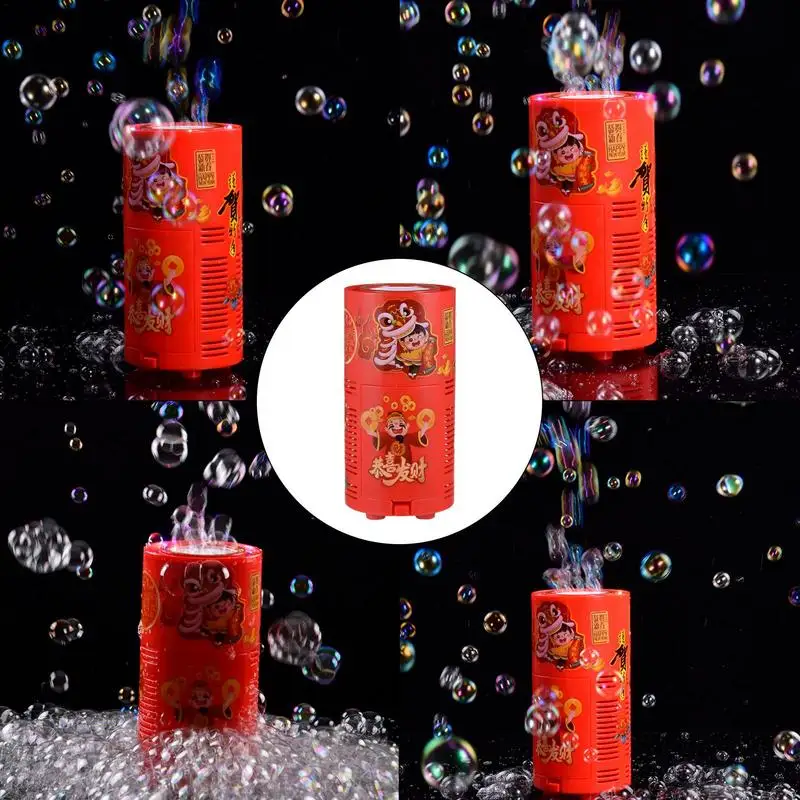 

Music Electric Bubble Machines Firework Electric Bubble Blower Automatic Bubble Maker Toys For Lawn Parties Weddings Camping