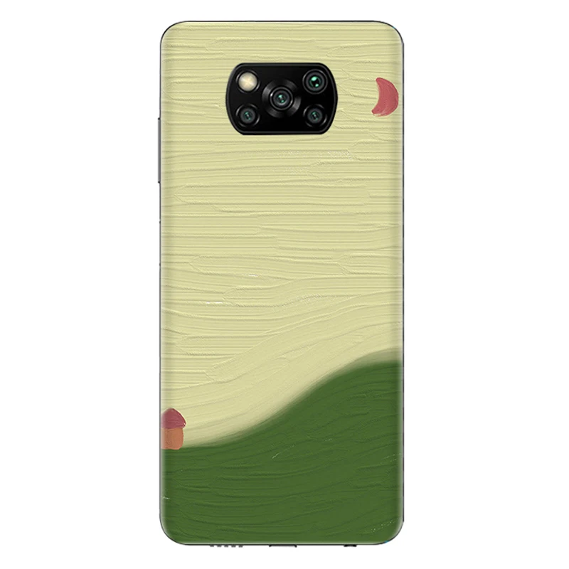

Colorful Ink Painting 3M for POCO X3 NFC Case Decal Skin Film for Xiaomi Poco X3 Pro Cover Protector AntiScratch Durable Sticker