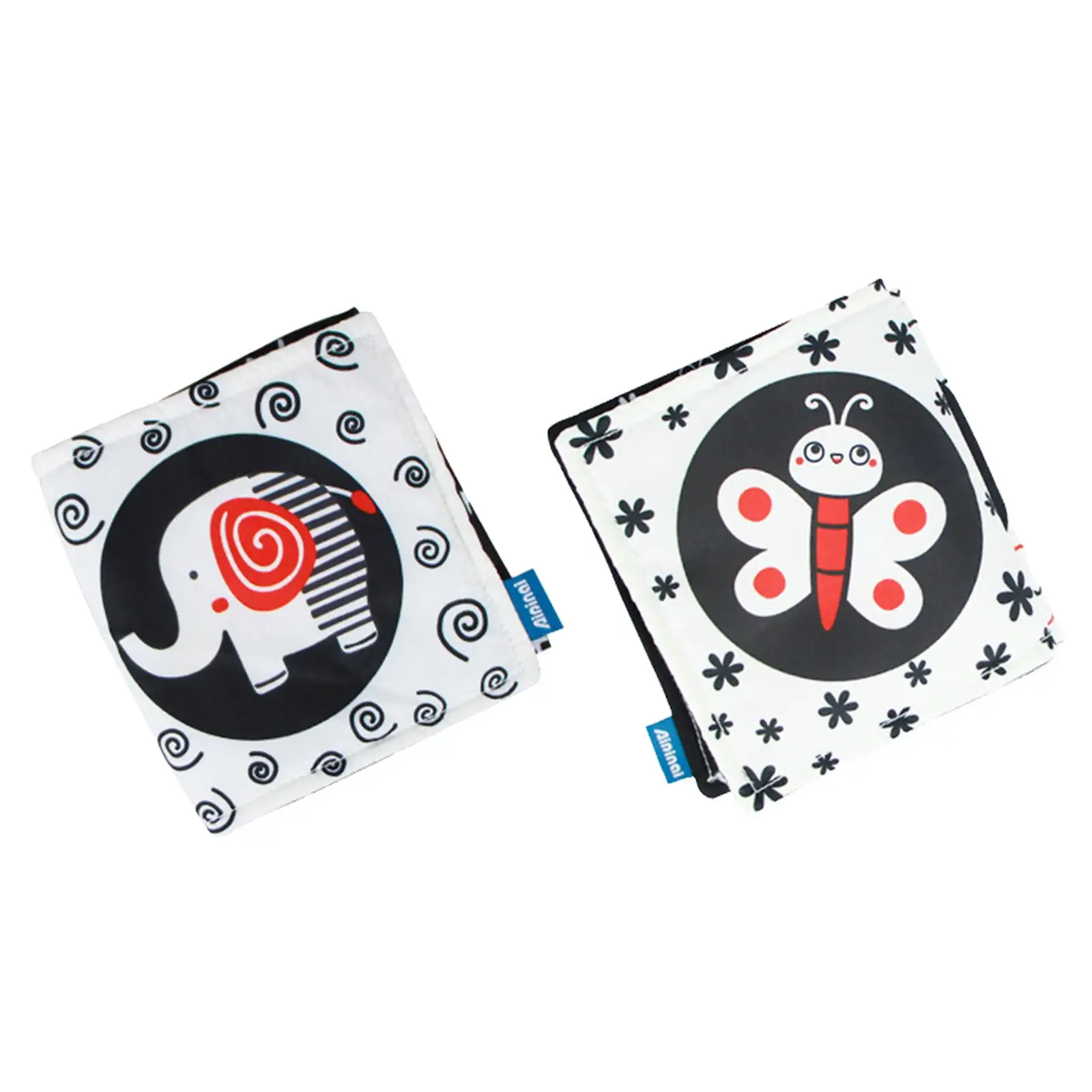 

Baby Books Toy Sensory Development Visual Protection Soft Tear Not Rotten for Educational Activity 0-3 Years Old Newborn Unisex