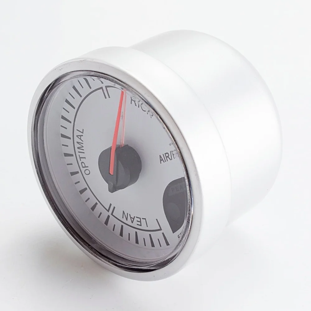 

Топливные индикаторы, топливный индикатор, автомобильный индикатор, 60 мм, белый циферблат, Серебристая Рамка, 12 В