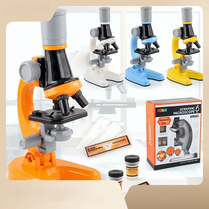

Children's Microscope Toy Science Experiment Set Toy Primary School Microscope Toy