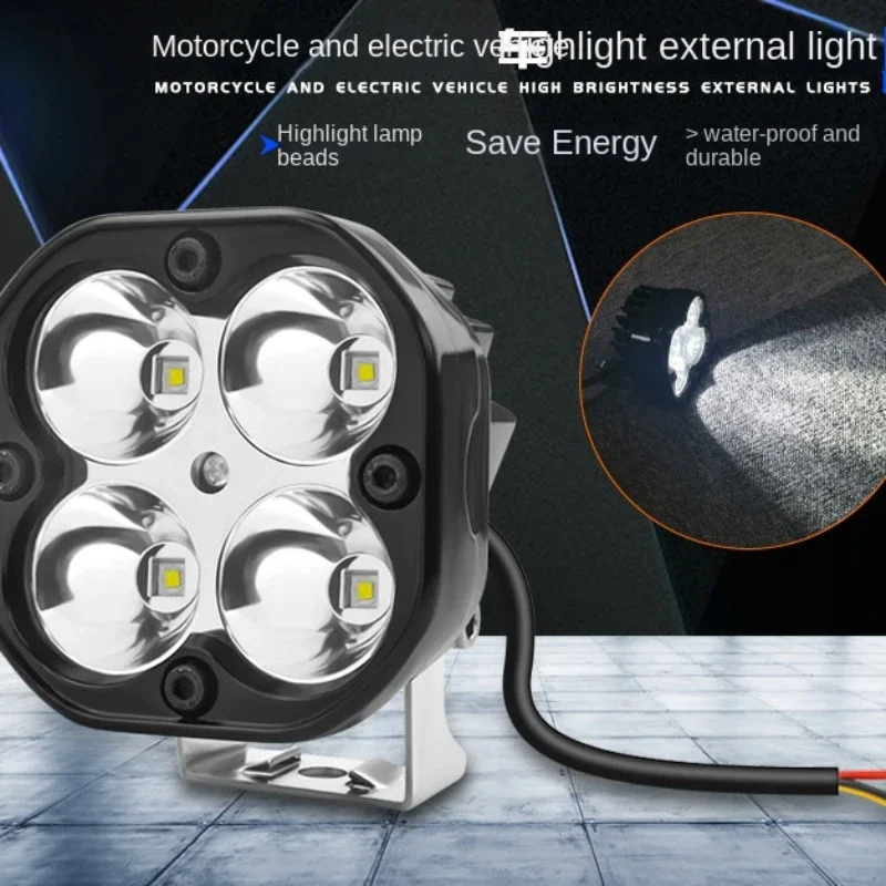 

Мощная искусственная кожа 40 Вт 4 бусины квадратная фотография для автомобилей/внедорожников 3-in Spot/Flood