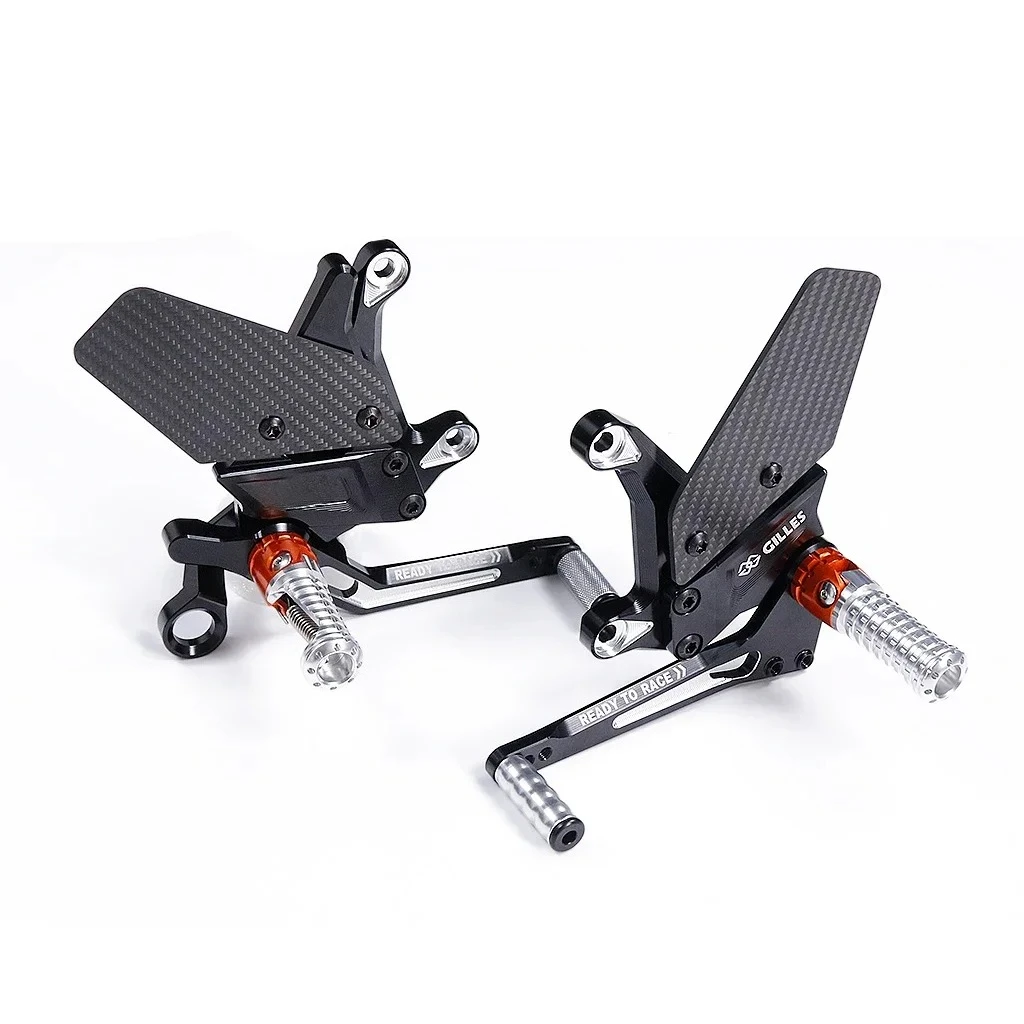 

Для KTM 1290 Super Duke R Superduke 1290 2020 2021 2022 2023 подножки из углеродного волокна с ЧПУ, задние комплекты обтекателей, аксессуары для мотоциклов