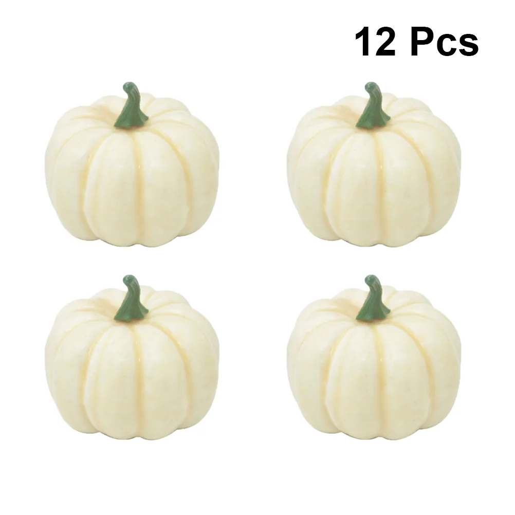 

Pumpkinsimulation Fakeprops Decoration Prop Harvest Fall Pumpkins Realistic Artificial Home Photo Party Small Mini Supplies