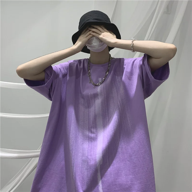 

Men Women Japan T-shirt 2022 New Short-sleeved Shirt Korean High Street Loose Trend Tie-dye Half-sleeved Cool Harajuk Unisex Top