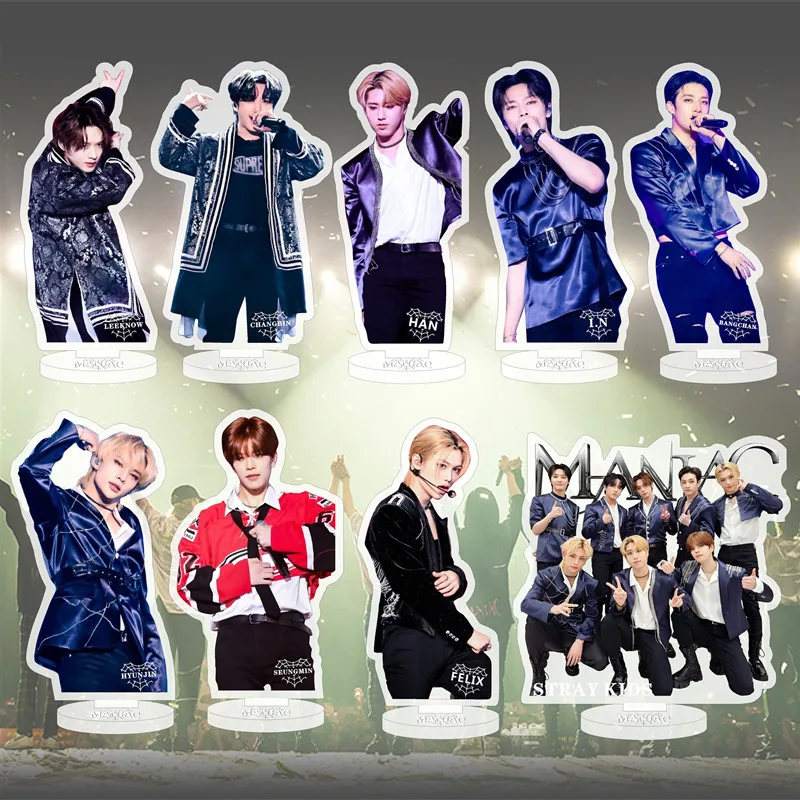 

Kpop Idol Acrylic Stand Stray Kids MANIAC 10cm Desktop Decoration