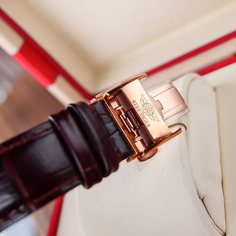 Men's fully automatic mechanical watch waterproof high-end genuine business