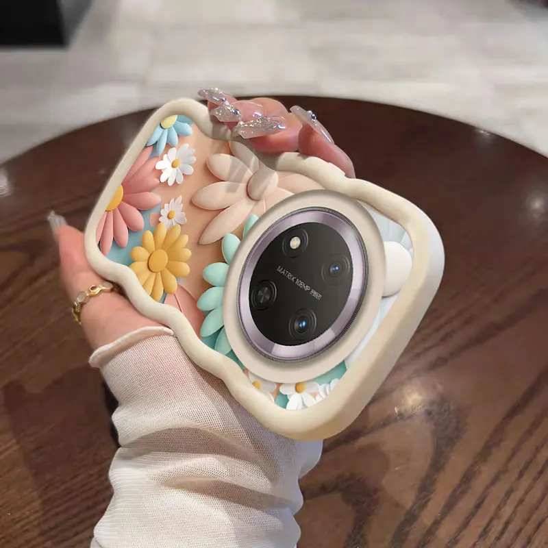 Фото Красочная защита лепестков для Magic 7 Lite, модный гибкий чехол с элегантным чехлом для Magic Honor X 9 6 400 5 200 7 90 8 Lite №5