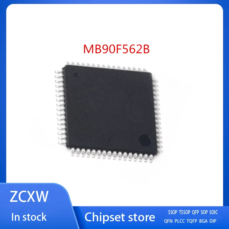 

5PCS/LOT NEW MB90F562B MB90F562 QFP64