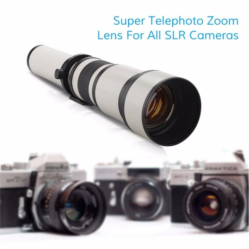 448F Super Telephoto Lens 650-1300mm F8.0-F16 MF-объектив для съемки на большие расстояния
