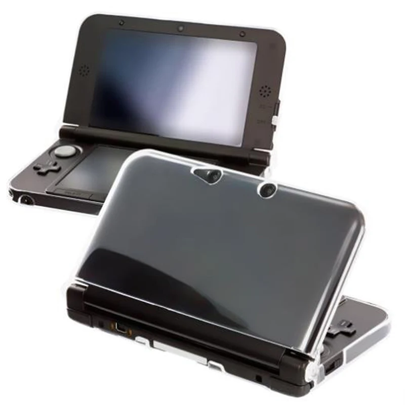 Прозрачный Кристальный чехол жесткий для телефона Nintendo 3DS XL LL N3DS