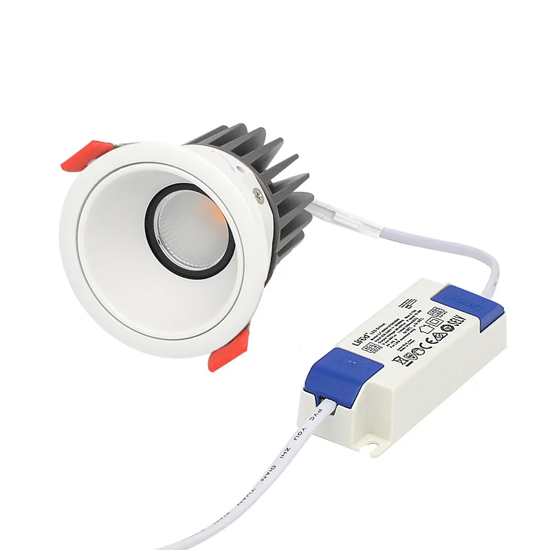 Встроенные светодиодные прожекторы с регулируемой яркостью Точечный светильник