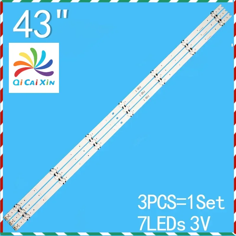 Светодиодная лента 3 шт. 7 ламп для G 43 ''V16 ART3 2665 2550 FHD 1 6916L-2665A 2550A 43LW340C 43LH630V 43LH7500