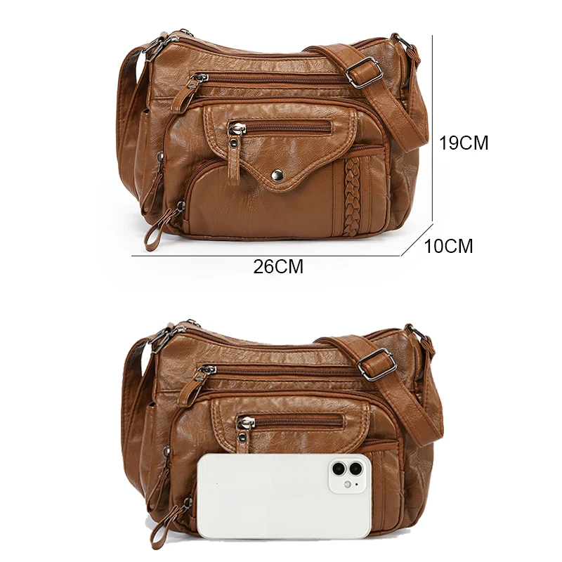 Высококачественная кожаная сумка-тоут для женщин роскошные повседневные