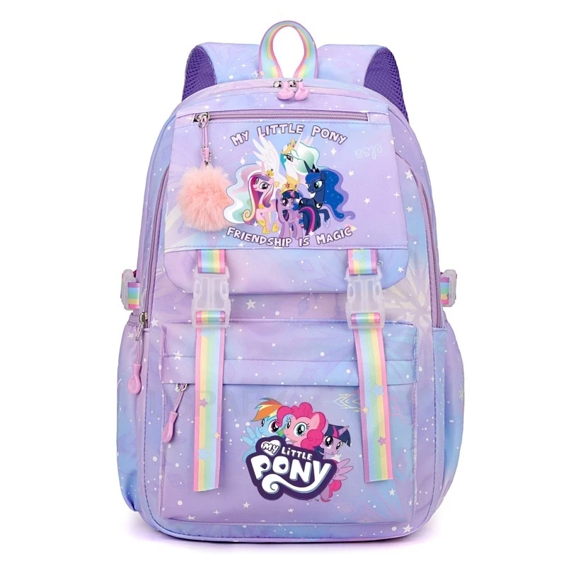 Рюкзаки My Little Pony Princess, водонепроницаемые, большой вместимости, для ноутбука, школьный рюкзак для девочек, дорожная сумка, Mochila, лучший подарок (art.: 3920da02f6739) - 3920da02f6739