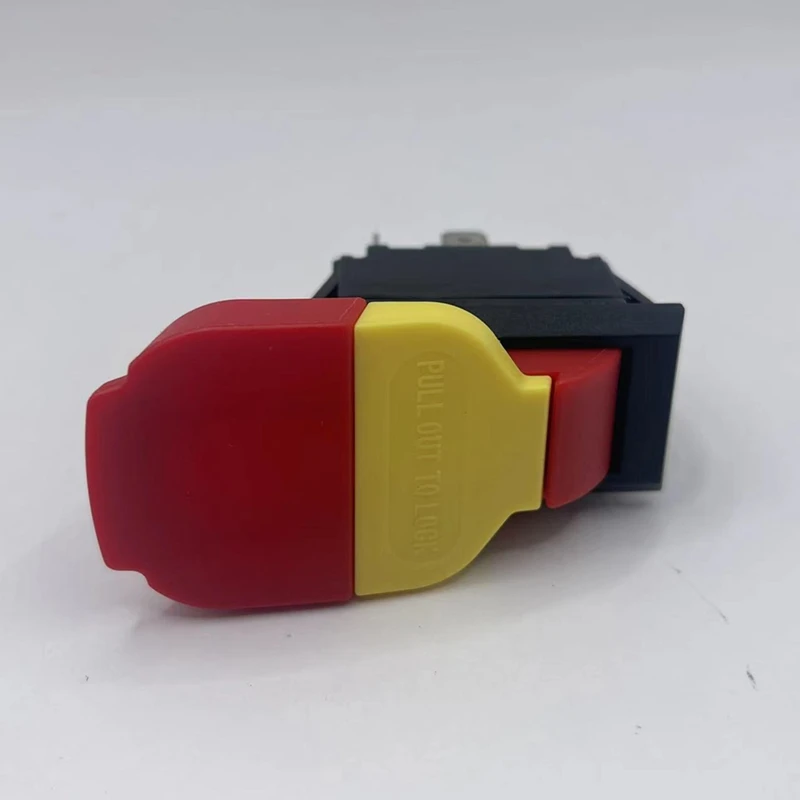 125/250 В 4-контактный электромагнитный кнопочный переключатель Вкл. Выкл. Ключевые